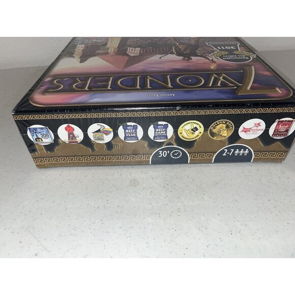 7 Wonders Strategy Board Game Antoine Bauza Repos Production LFCABD281 SEV-EN01 - Picture 11 of 11